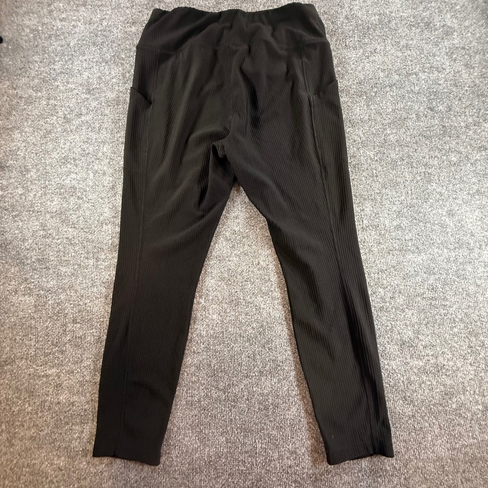 Under Armour Mens XL Black Fleece Lined Athletic Pants Straight Leg Pockets